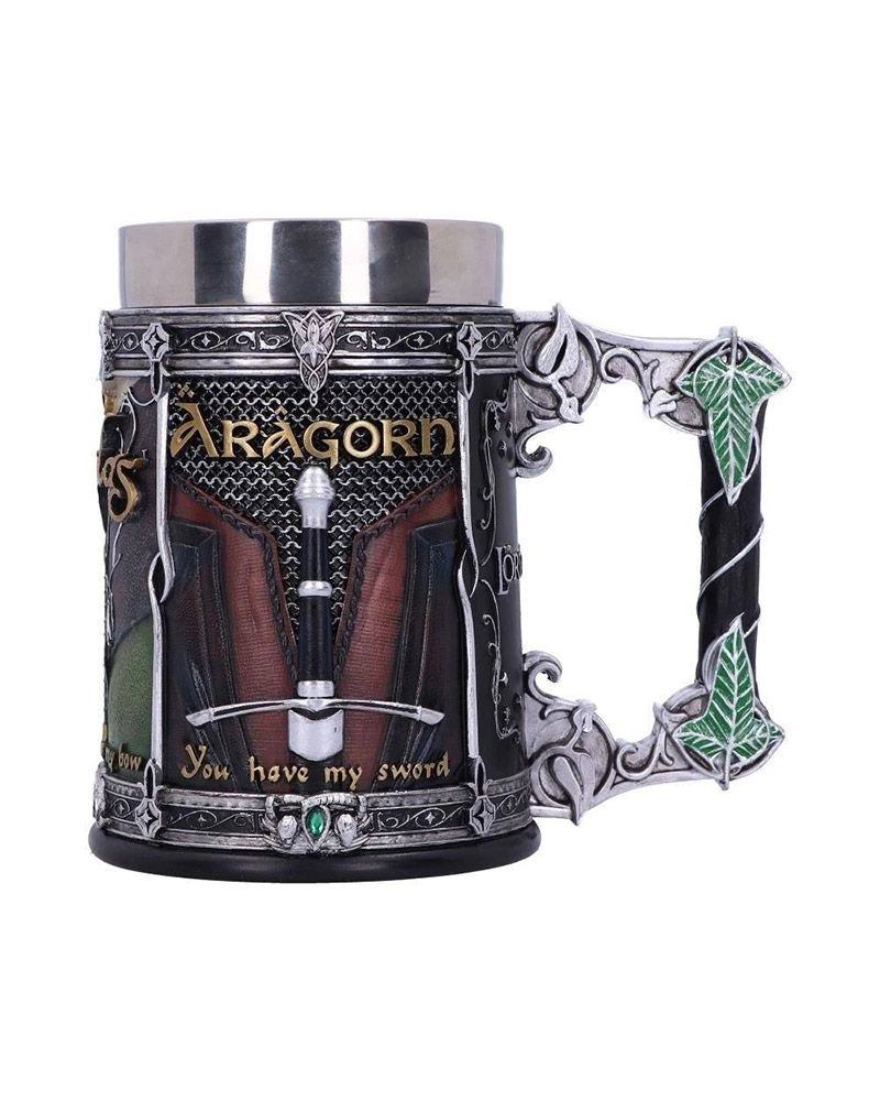Nemesis Now Ltd Lord of the Rings The Fellowship Tankard - 15.5cm