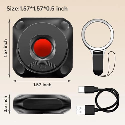 Hidden Camera Detector - 720H battery White