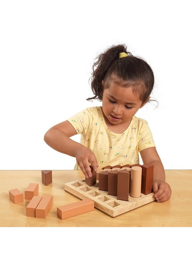Natural Shape Sequence Blocks - 21 pcs