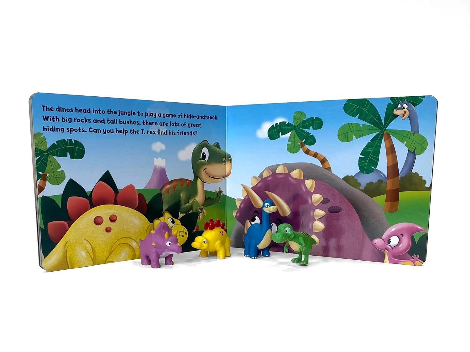 Prehistoric Pals My Mini Busy Board Book - 3 years+