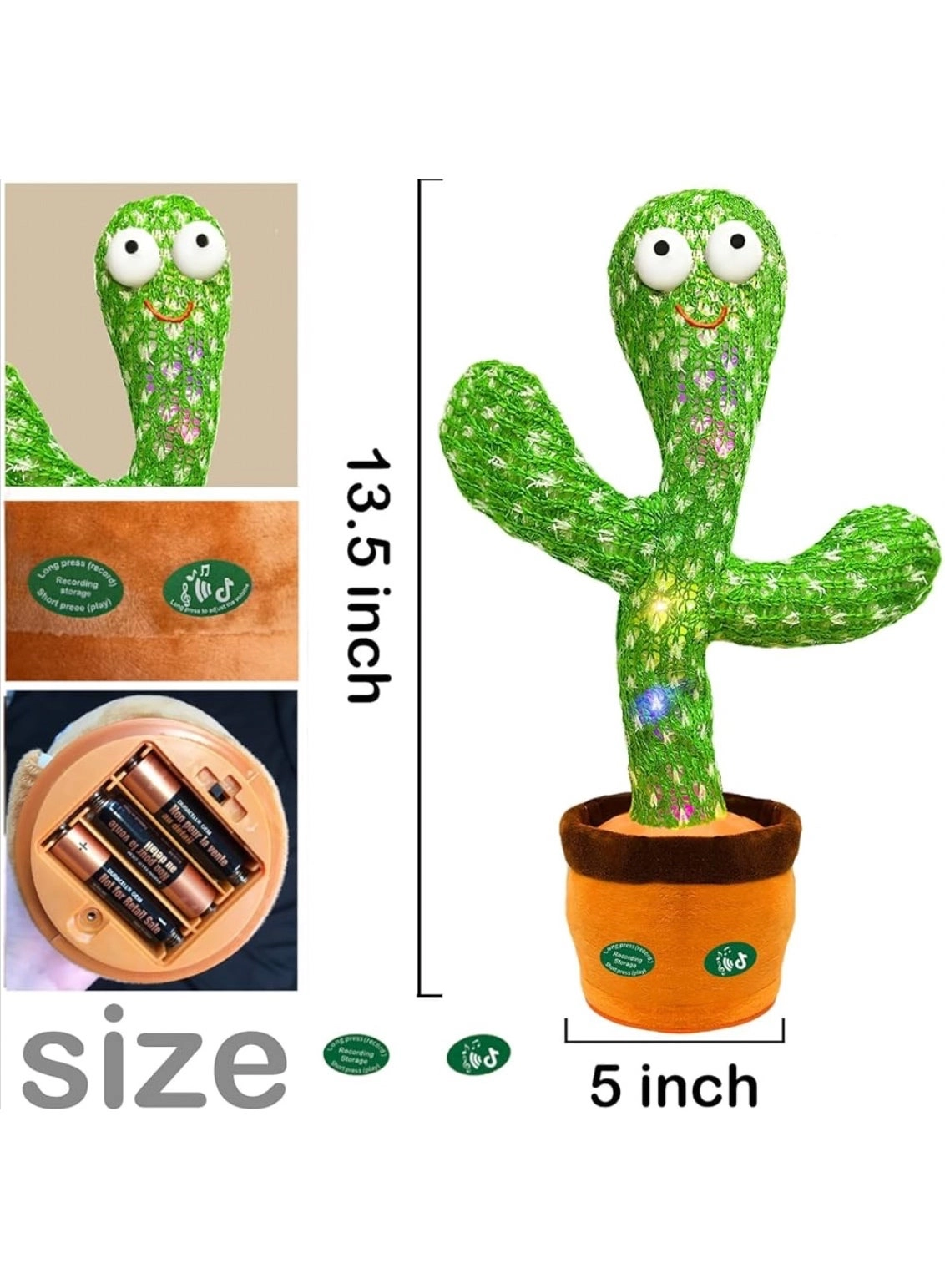 Dancing Mimicking Cactus - 6-12 months 12-18 months