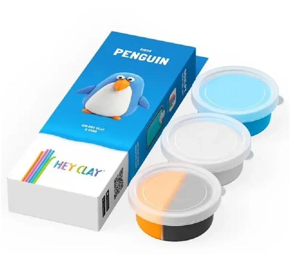 DIY Rabbit Plastic Modelling Air Dry Clay Kit - 3 piece(s)