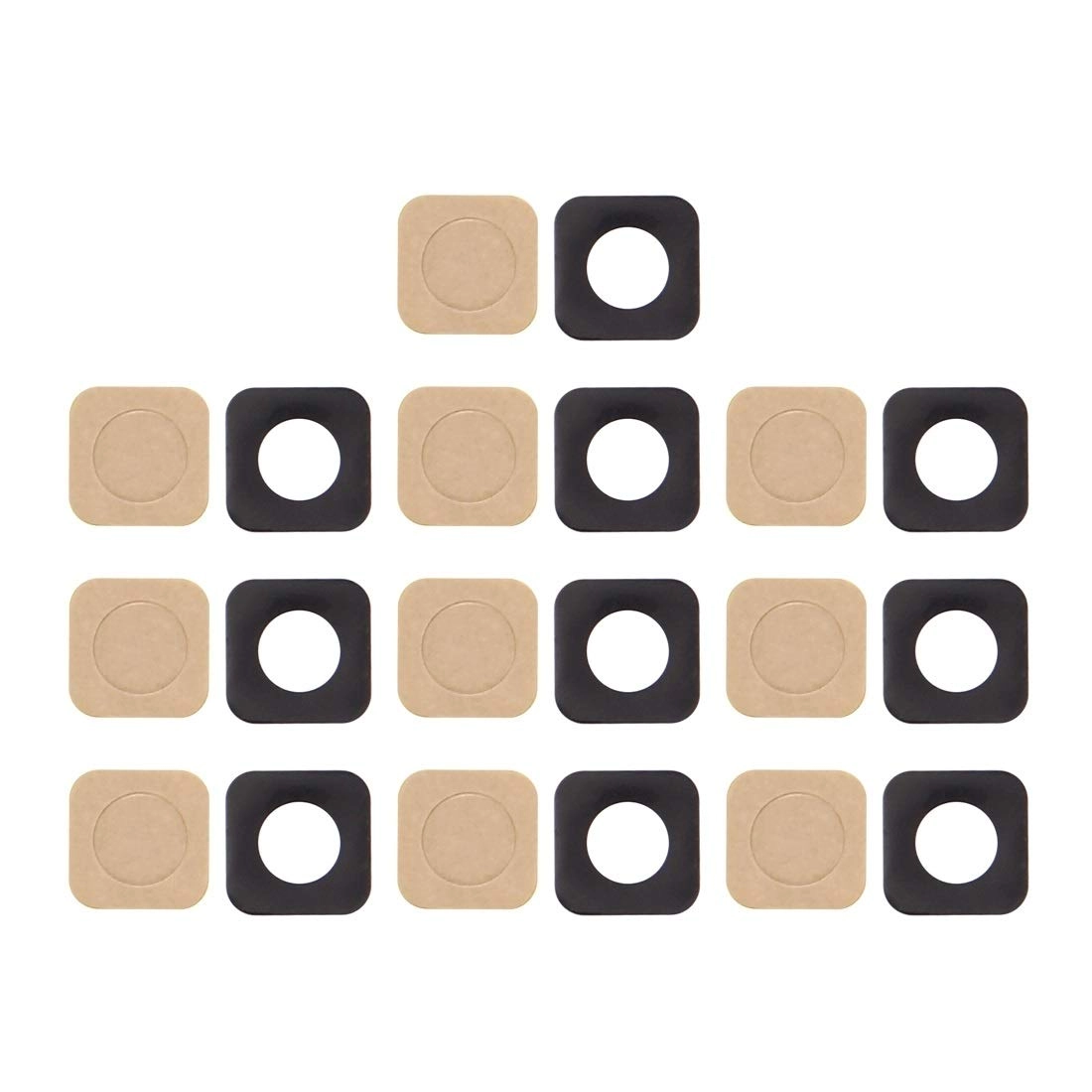 Caicc Back Camera Lens for Oppo R7 & R7s - 10 PCS