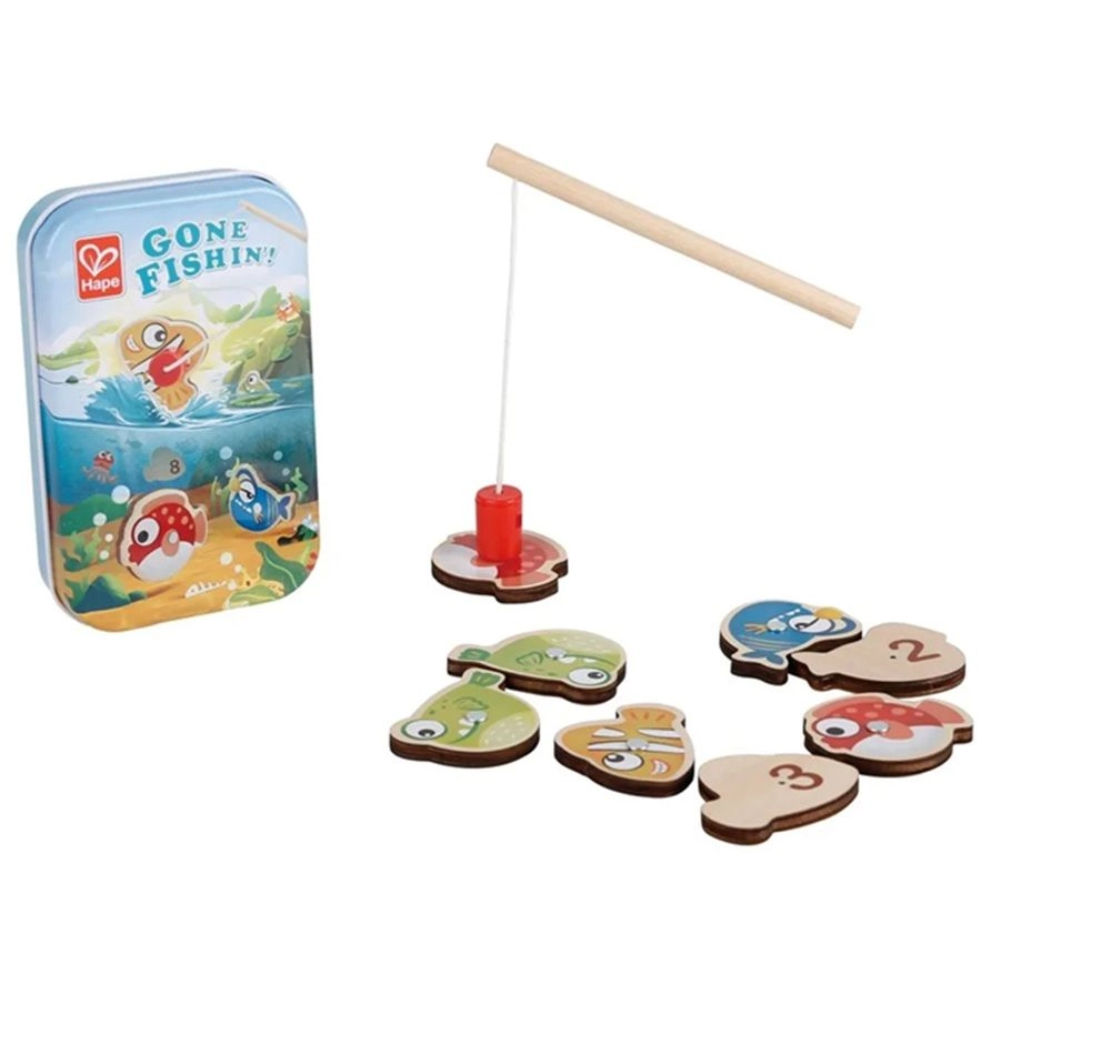 Gone Fishin'! + Free Kick + Magnetic Funny Face + 2 In1-Tic Tac Toe/ Snakes & Ladders - 3+ 4 pieces