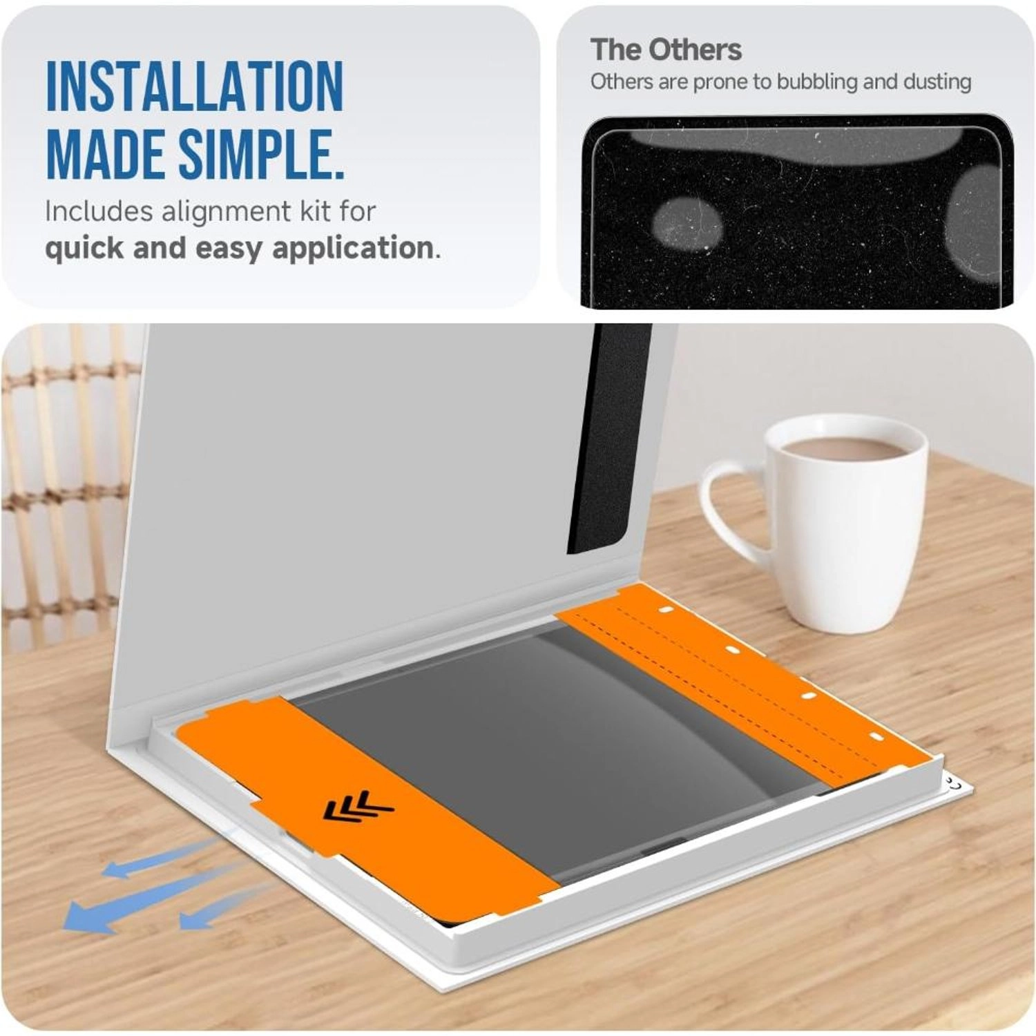 Clear Tempered Glass Screen Protector for iPad 10.9