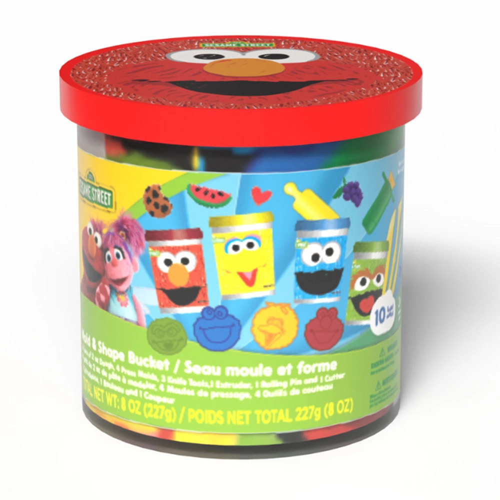 Mold & Shape Dough Bucket - 3+ years 4 pcs