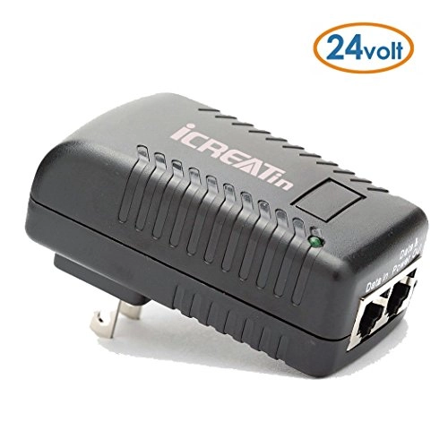 Gigabit POE Injector - 24V 18W 2 ports