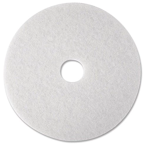 White Super Polish Pad 4100 - 17" 5 Count