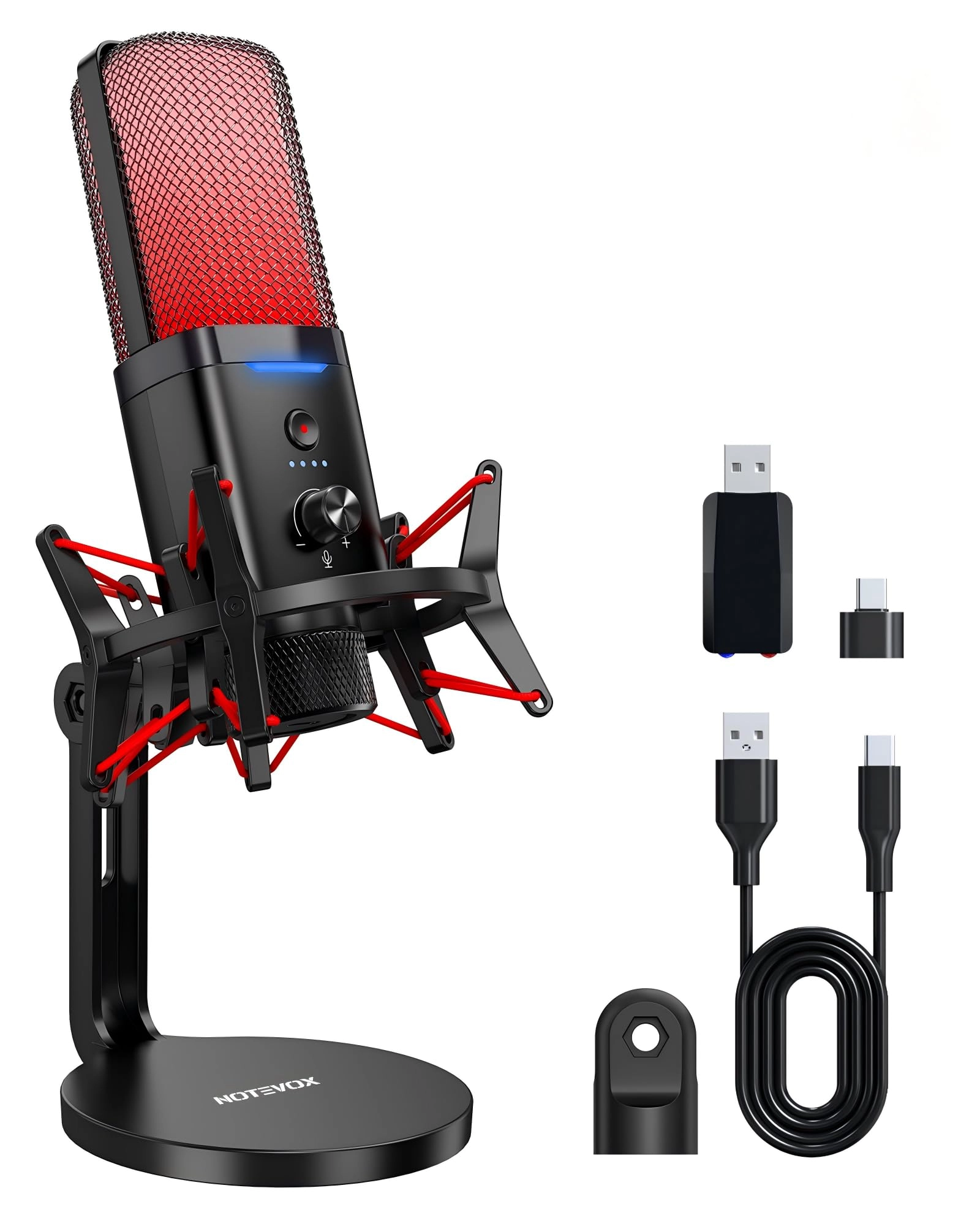 NOTEVOX DMX3W Wireless+USB Microphone