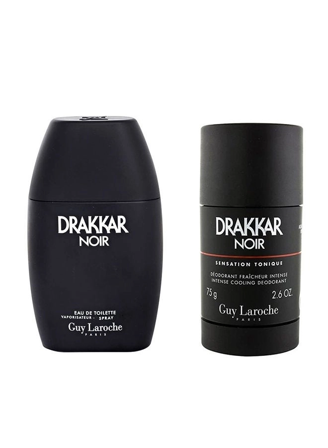 Guy Laroche Drakkar Noir - 100ml Eau de Toilette + Deostick - 75G
