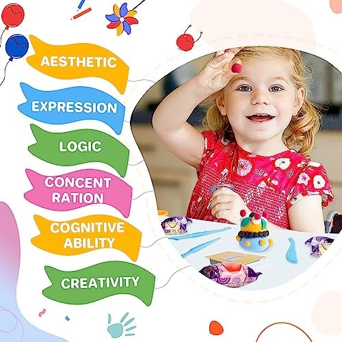 Air Dry Clay - 90 Colors Sculpting Tools