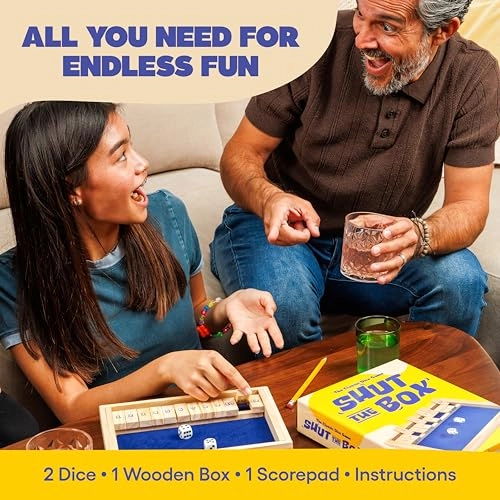 Shut The Box: Wooden Edition