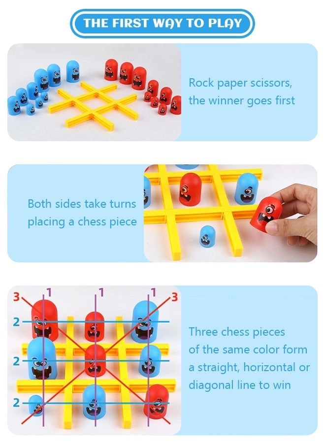 Tic Tac Toe - Plastic Multicolour 2