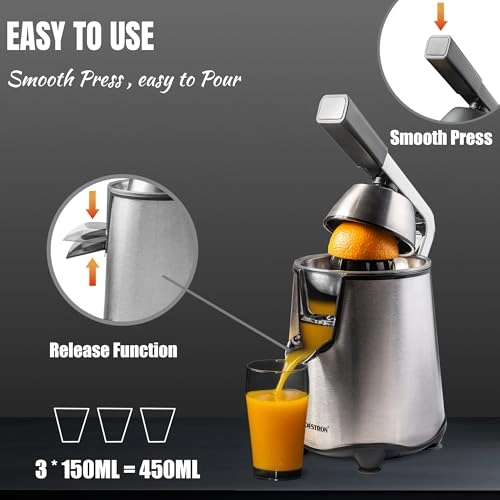 Electric juicer - 600 watts 500 Milliliters
