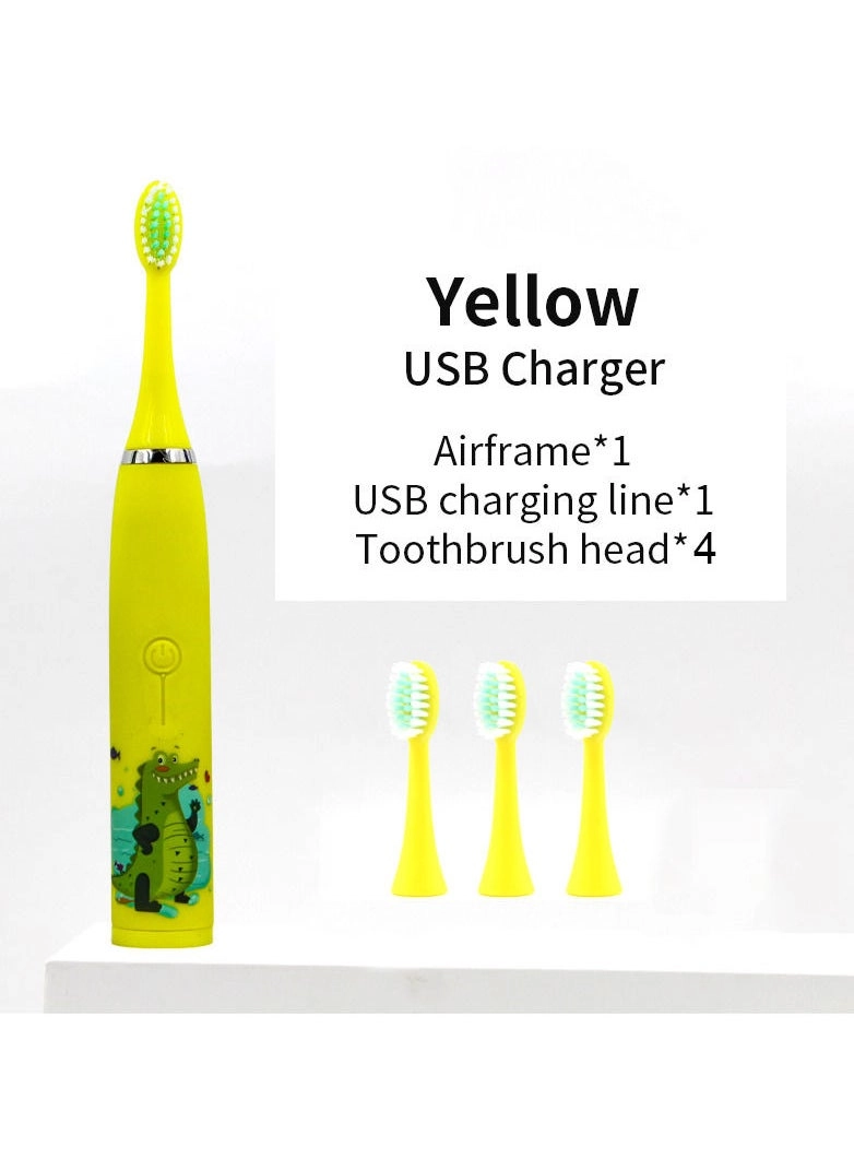 Children's Electric Toothbrush - 4 modes Battery