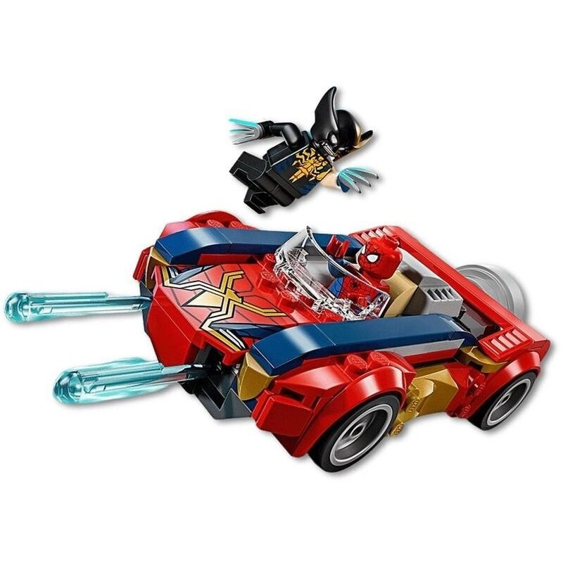 Marvel Spider-Man Car vs. Venomized Wolverine (76336)