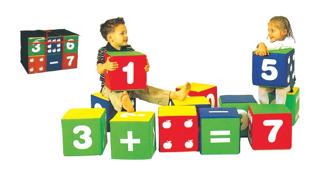 Rainbow Toys Mathematical Cubes
