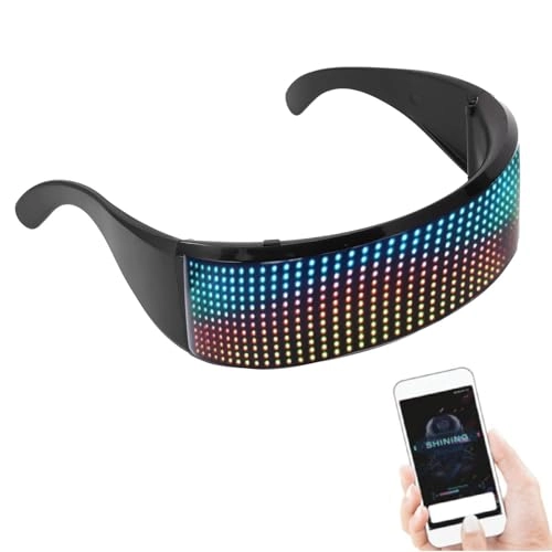 LED Glasses - App Controlled Sound Reactive 432 LEDs