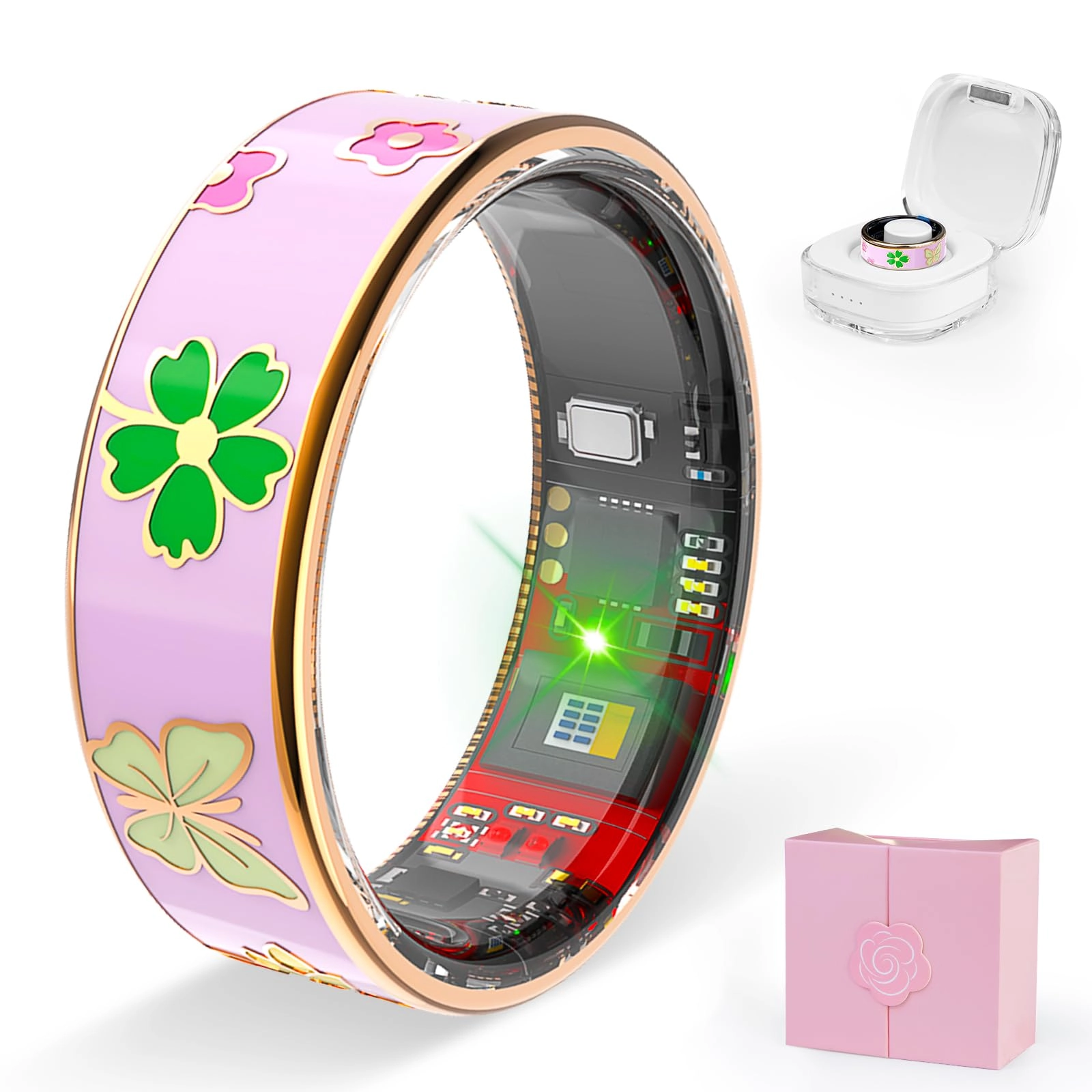 HPLSZCN R19 - Smart Ring Blue 8