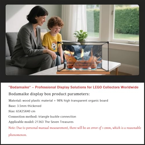 Display Case (21363) - The Seven Treasures Lego