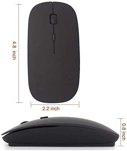 Dual Mode Wireless Mouse - Bluetooth 5.1 + 2.4GHz Wireless