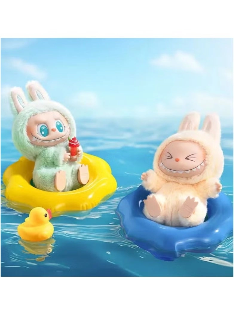 Labubu The Monsters Vinyl Plush Pendant - 6x5x10.5 cm polyester fiber PVC