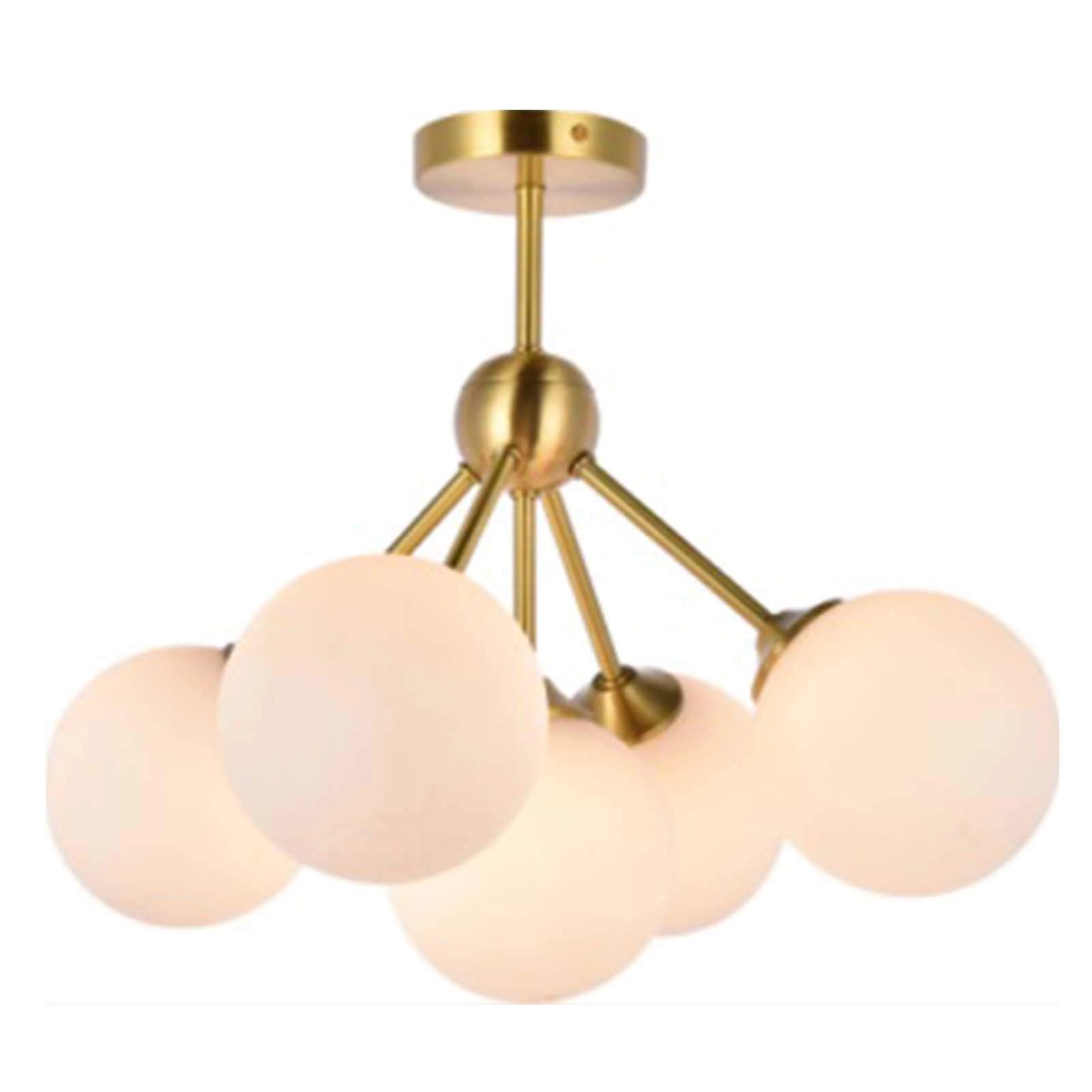 G9 Magic Bean Ceiling Light - Copper-colored and cognac-colored glass 5