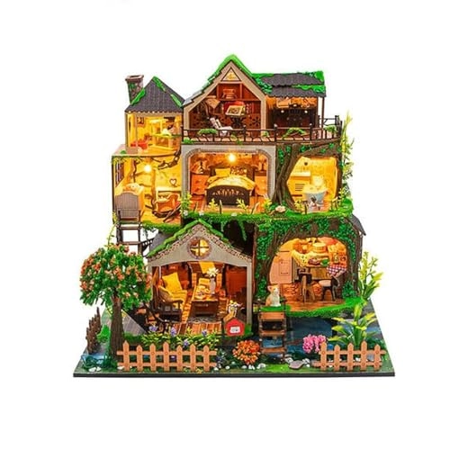 Fairy Tale Forest DIY Dollhouse Kit - Fantasy & Castle