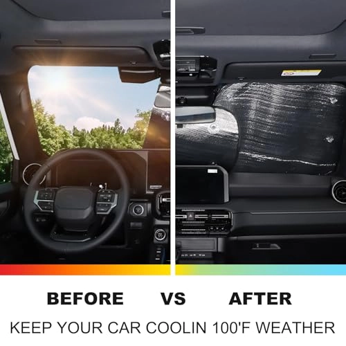 Front Windshield Sun Shade - Land Cruiser Prado 250 J250 LC250 2024|2025