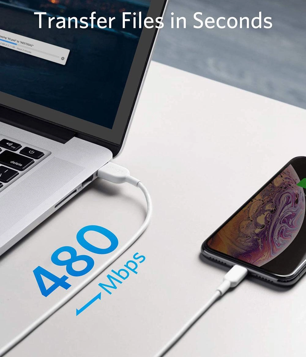 PowerlineII Lightning Cable 1.8m