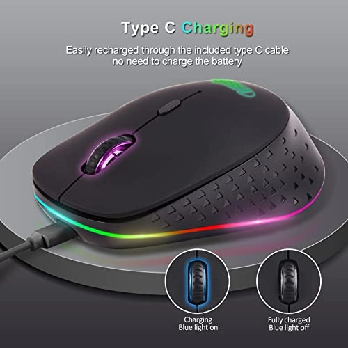 Dual Mode Silent Mouse - Wireless