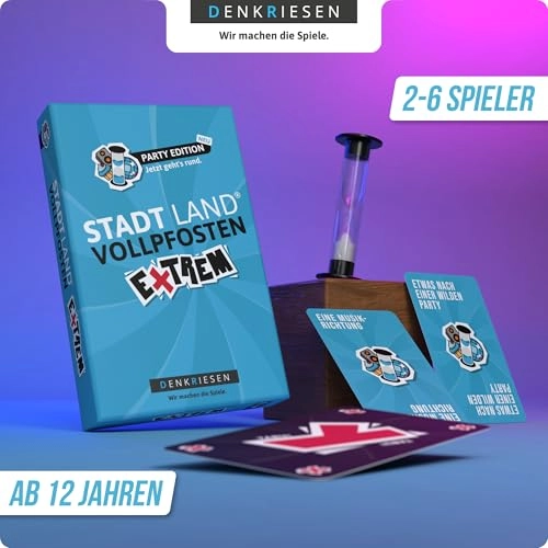 Stadt Land Vollpfosten - German 12 years and up