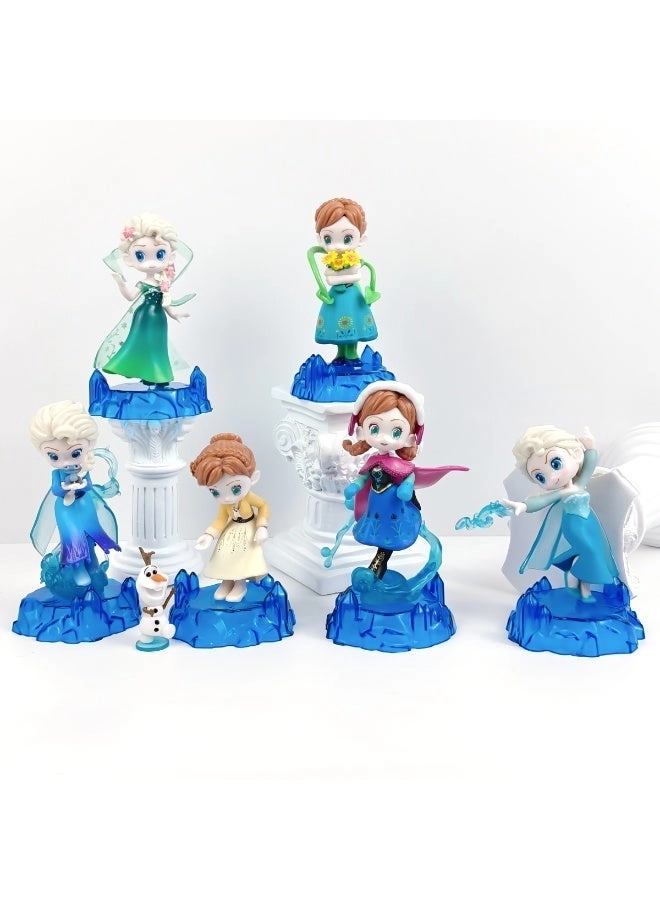 Ice Princess Elsa + Princess Anna - Snow White