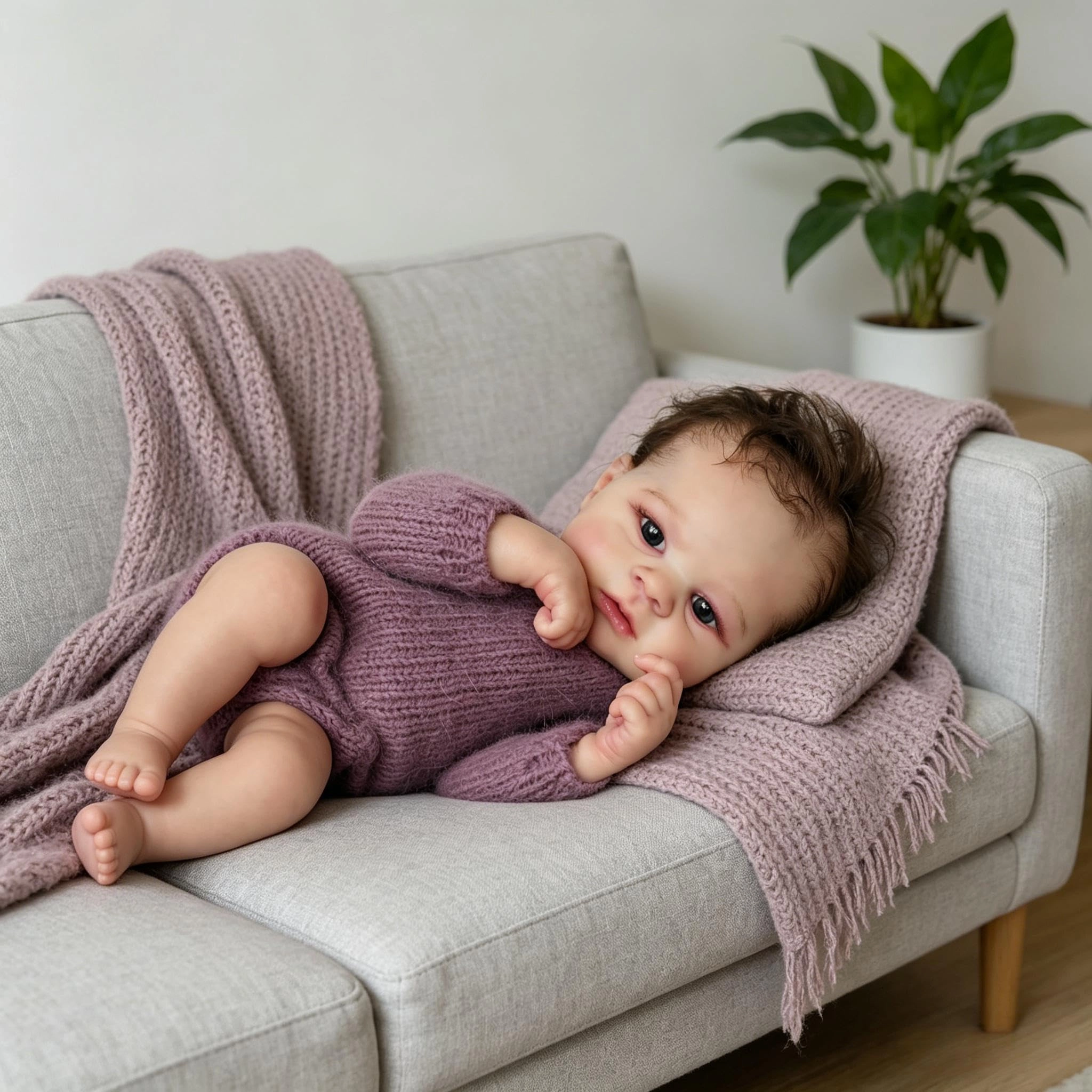 Elijah Reborn Baby Doll - 17 inch Vinyl Ages 3+