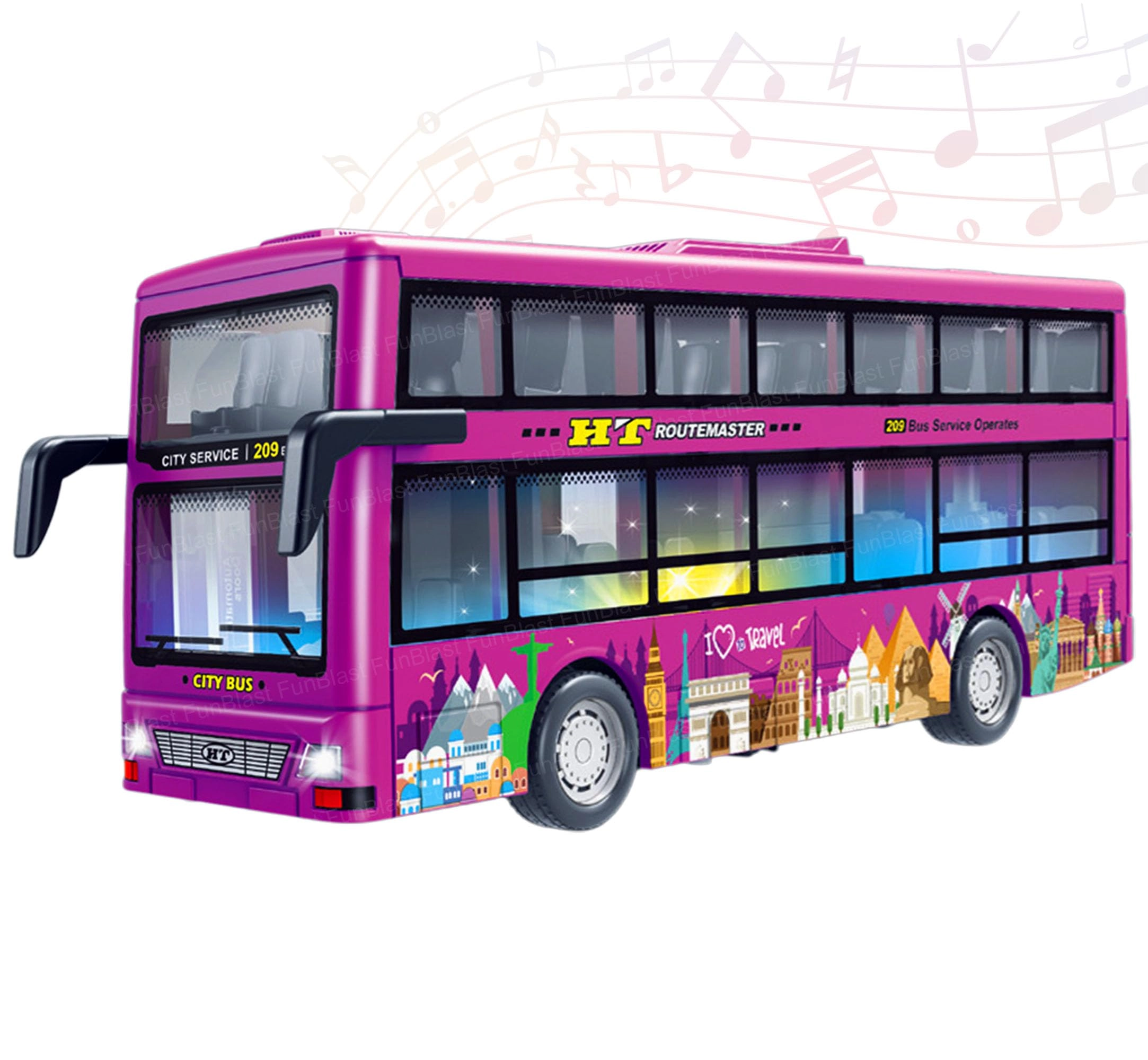 City Bus Toy - 1 Count