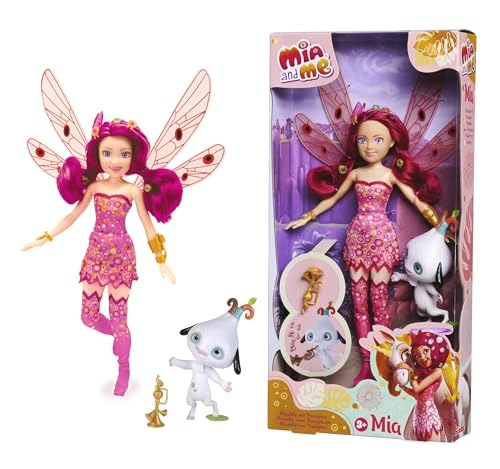 Mia Dressing Doll - 26 cm Pink and blue Ages 4+