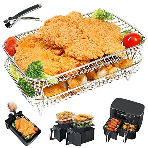 Air Fryer Rack - 304 Stainless Steel 2pcs