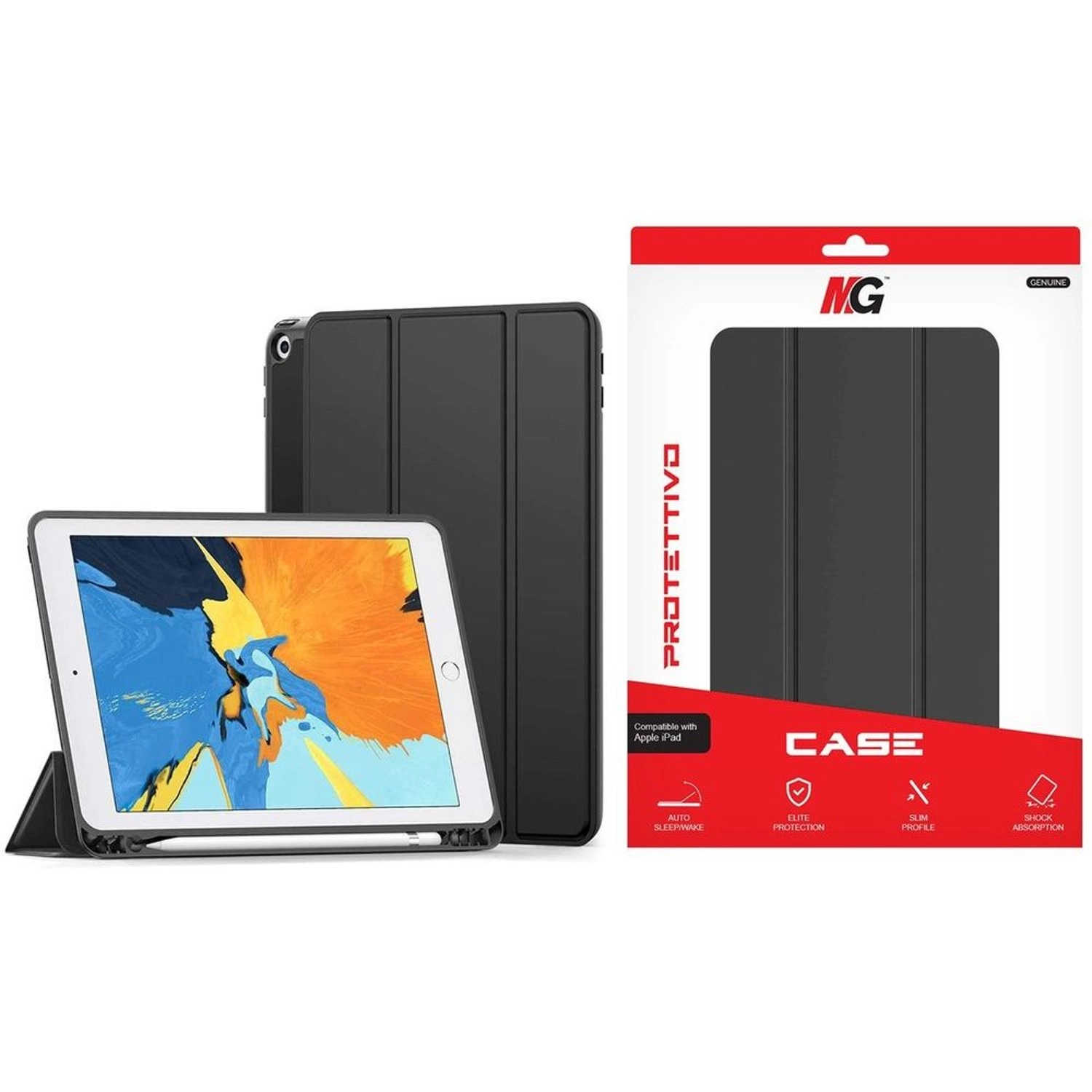 Flip Case with Screen Protector for iPad Air 13-inch (2024)