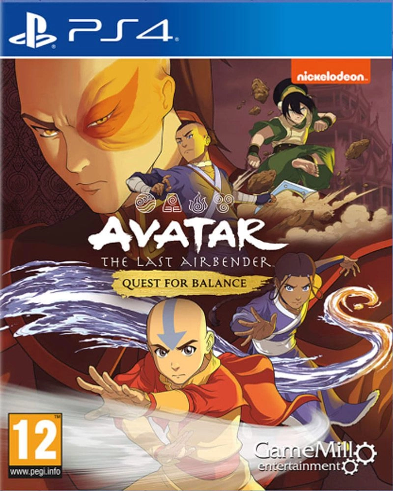 GameMill Entertainment Avatar The Last Airbender Quest for Balance - PlayStation 4