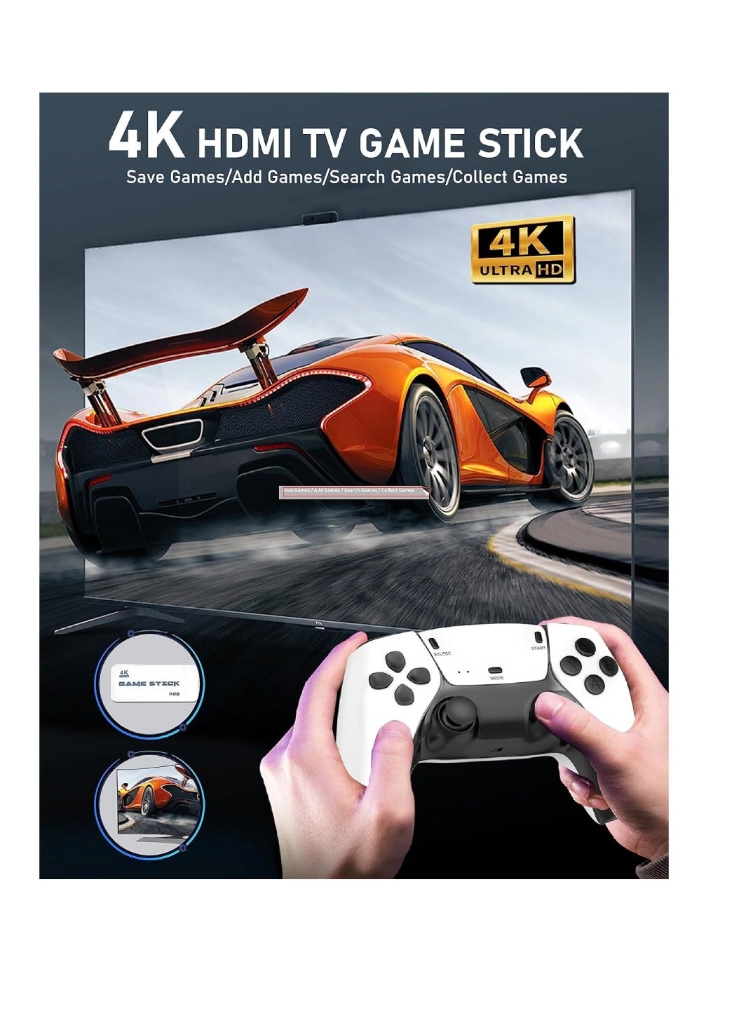 Wireless Retro Game Console - 64GB