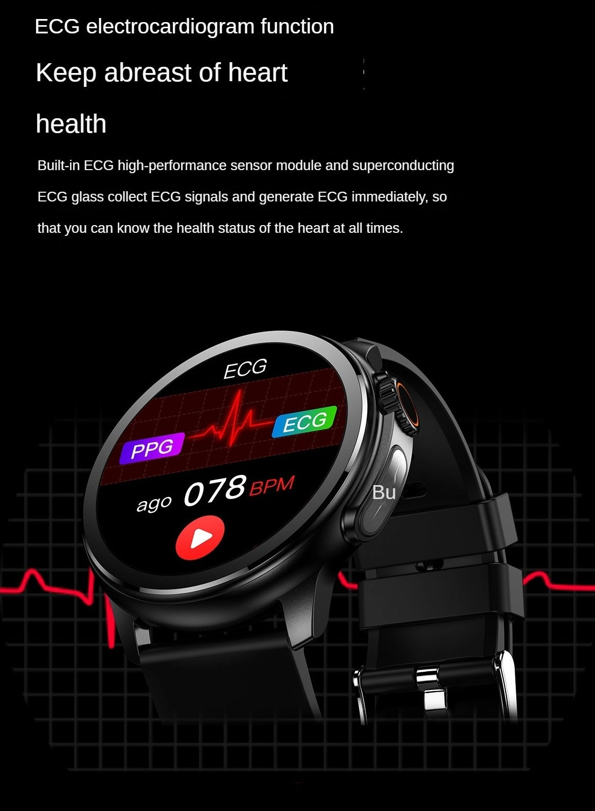 ET481 - Smart Watch Bluetooth Call