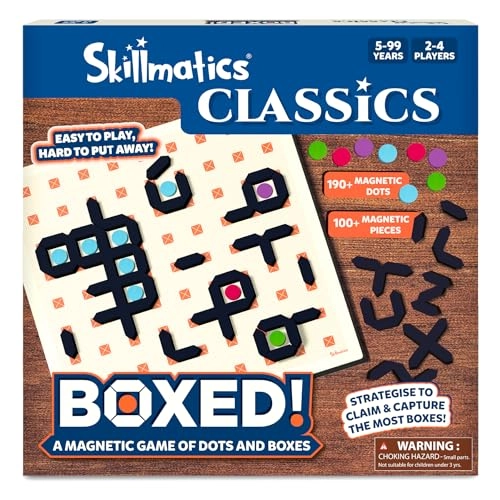 Magnetic Dots & Boxes - Boxed! Multicolor