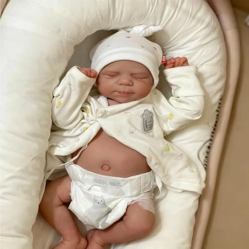 Reborn Baby Doll - 18 Inch Full Silicone Vinyl Boy