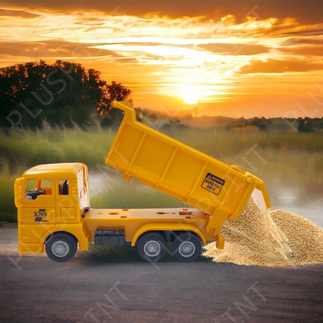 Excavator + Dumper + Tanker - 3 pcs