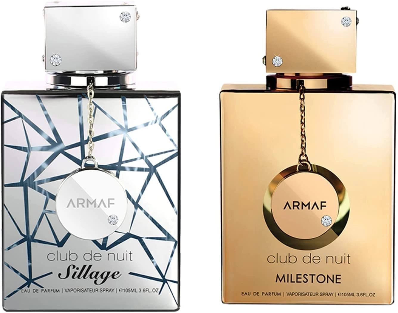 ARMAF Club De Nuit Sillage Eau de Parfum - 105ml + Club De Nuit Milestone Eau de Parfum - 105ml