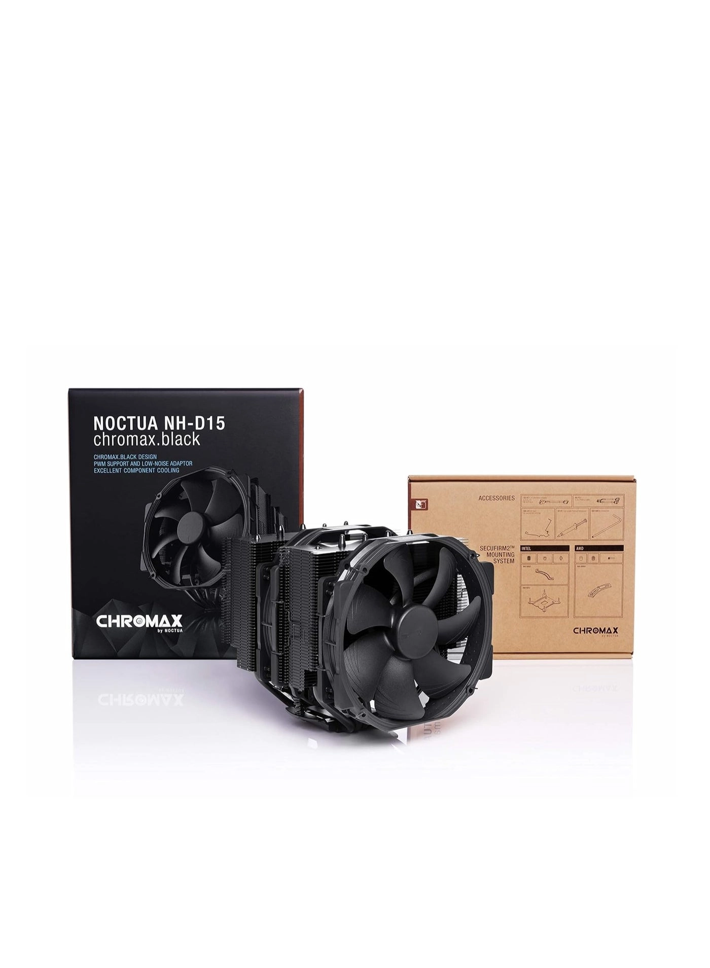 NH-U14S - 140mm + NAHC6 - chromaxBlack