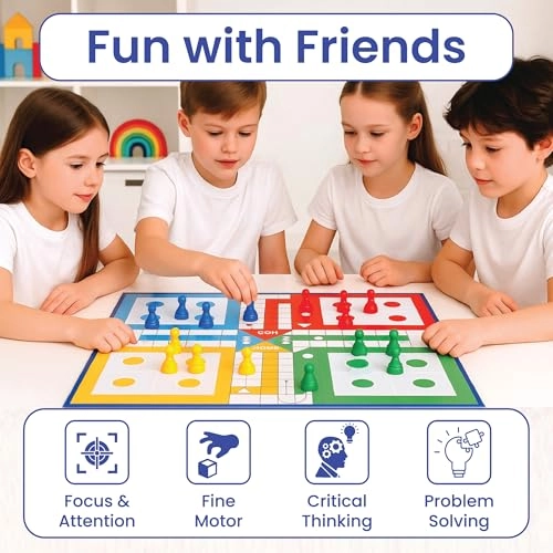 Snakes and Ladders - Magnetic Travelling + Ludo