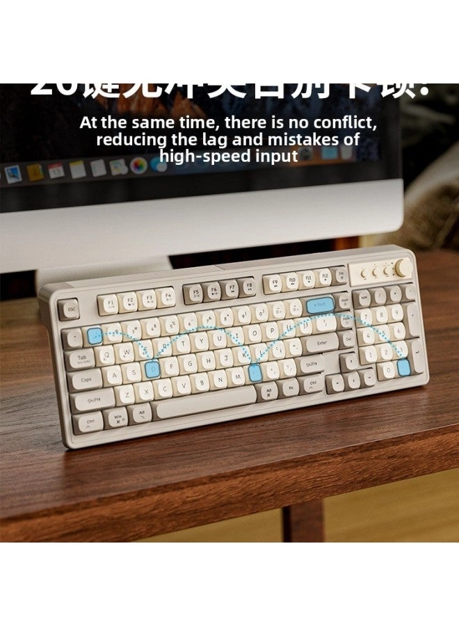 L1 Mechanical Feel Silent Keyboard - Wired/Wireless