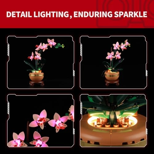 Light Kit for LEGO Mini Orchid 10343