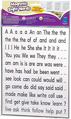 Educational Insights Magnetic Sight Words and Sentence Builders - 5+